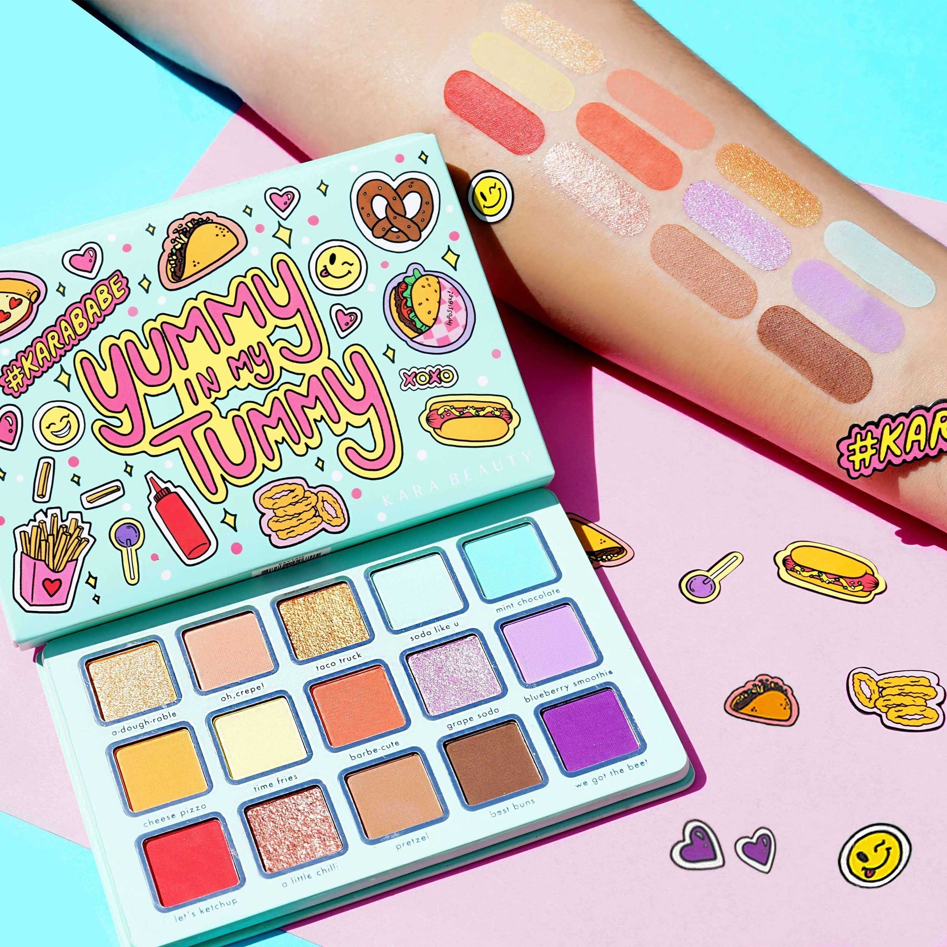 Kara Beauty - Yummy In My Tummy 15 Color Palette