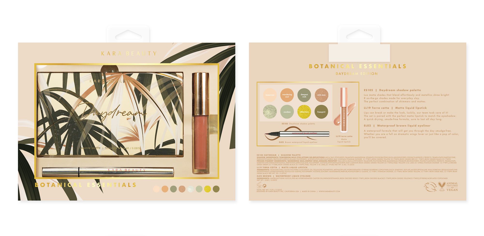 Kara Beauty - Botanical Essentials DayDream Collection